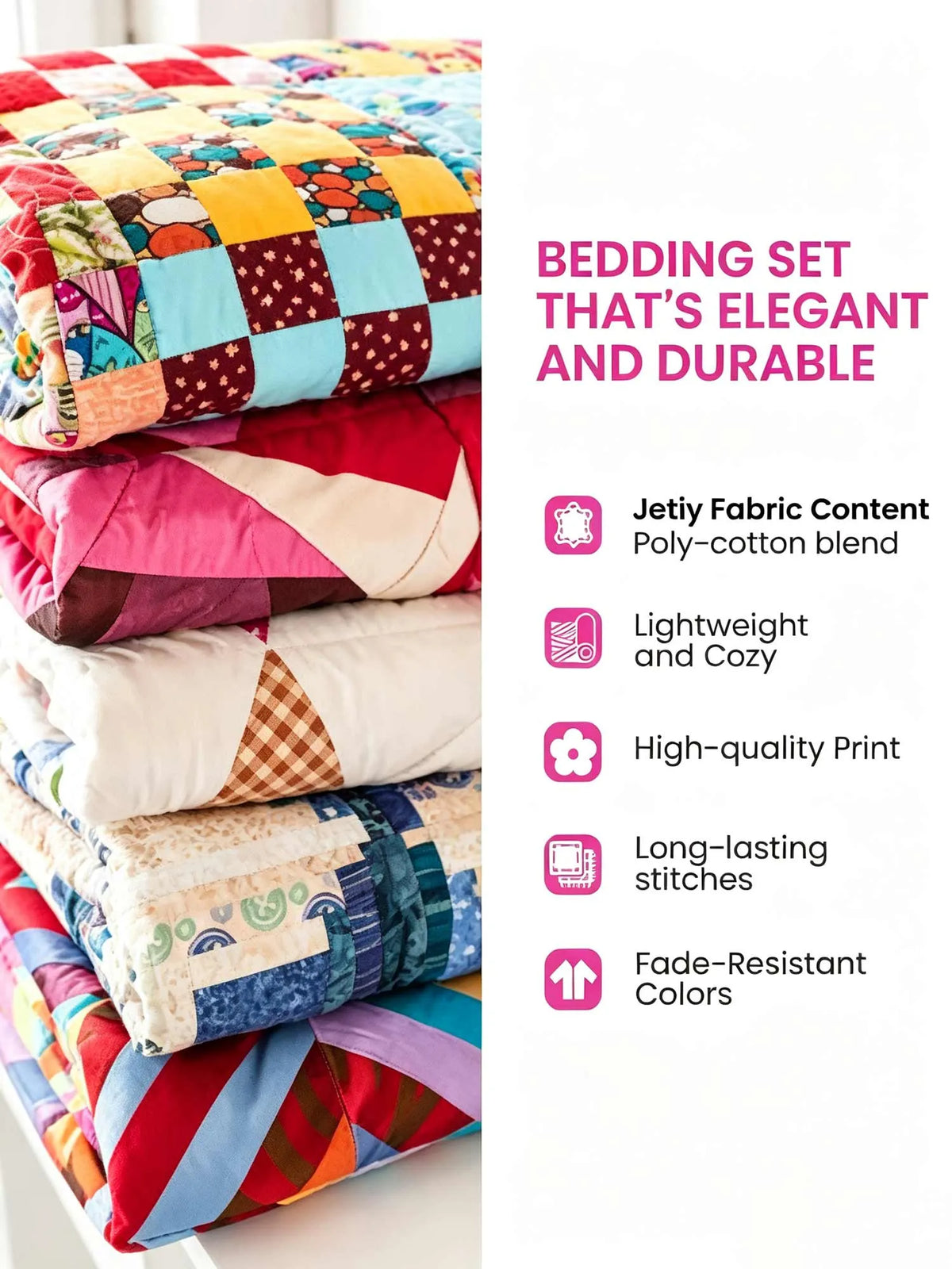 Lantern Light Harvest 3‐Piece Quilted Bedding Set