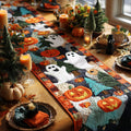Haunted Harvest Quilted Table Runner NCU0DV7322