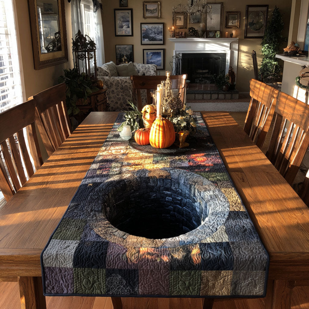 Into the Darkness Quilted Table Runner NCU0PT11847